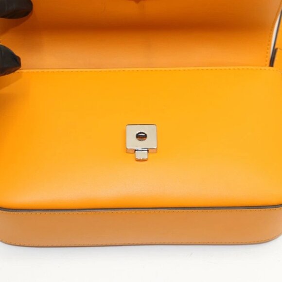 Gucci Petite GG Mini Shoulder Bag Orange Leather 739722 AABSG 7603 - Picture 2 of 16